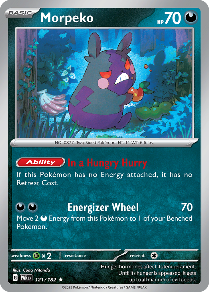 Morpeko Pokémon card