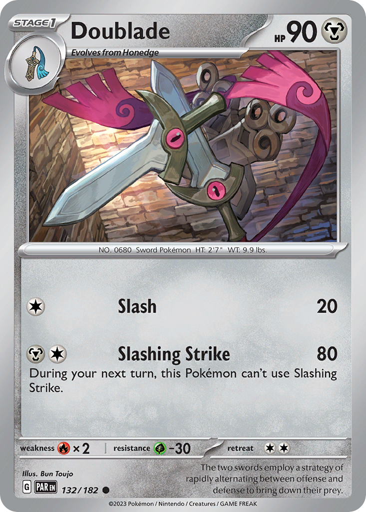 Doublade Pokémon card