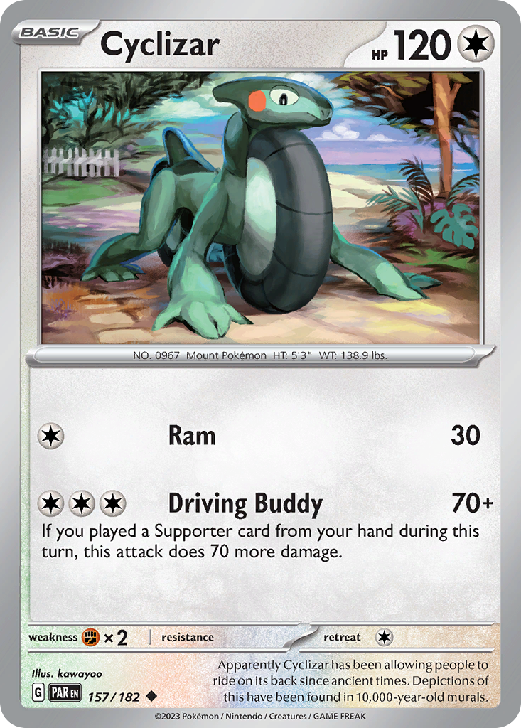 Cyclizar Pokémon card