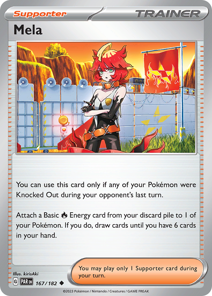 Mela Pokémon card