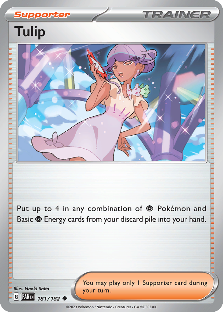 Tulip Pokémon card