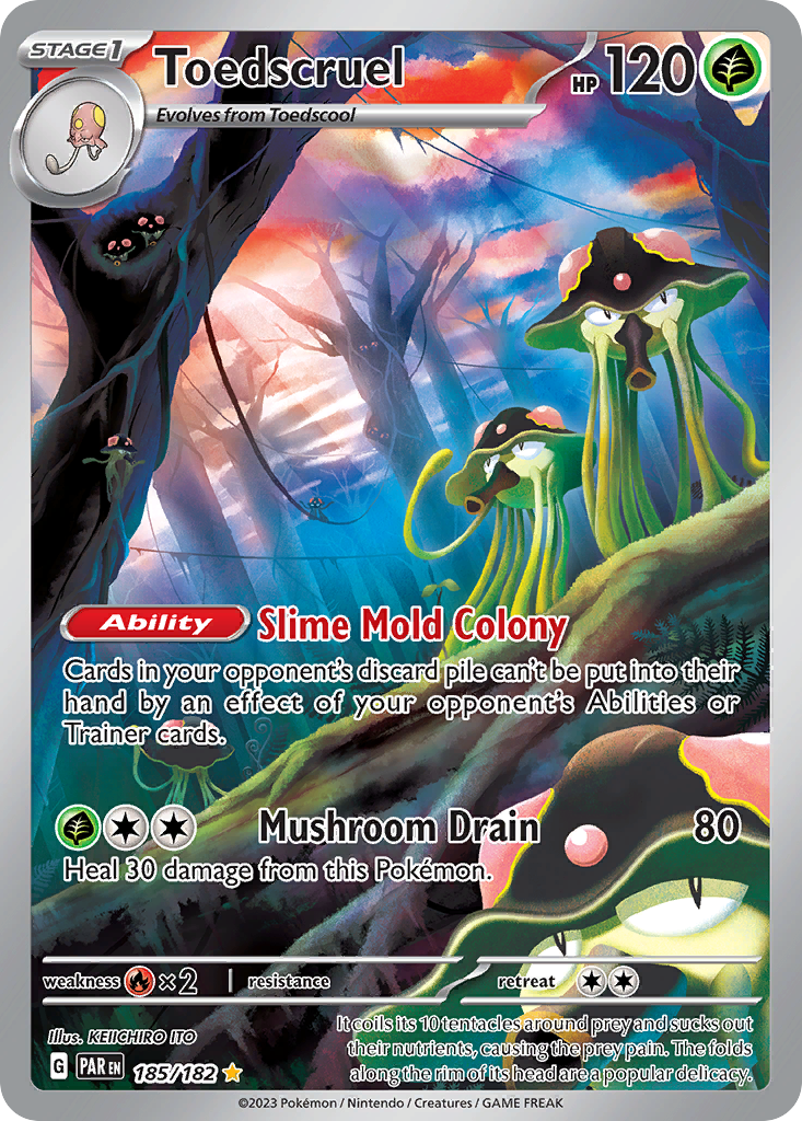 Toedscruel Pokémon card