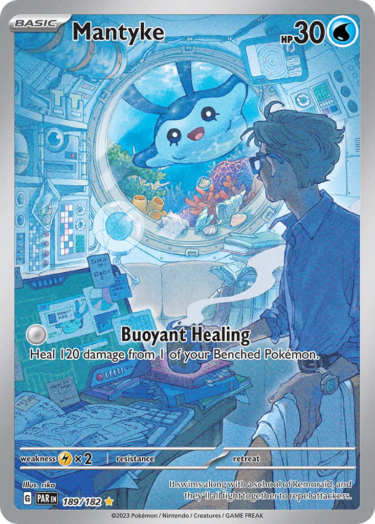 Mantyke Pokémon card