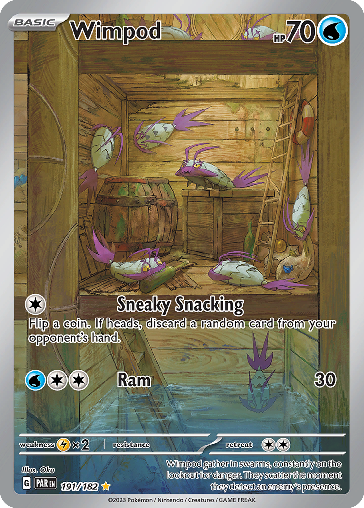 Wimpod Pokémon card