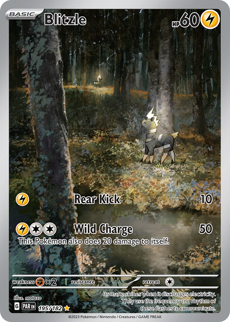 Blitzle Pokémon card