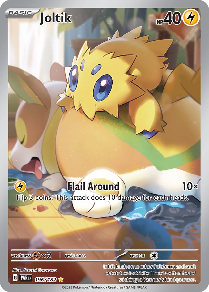 Joltik Pokémon card