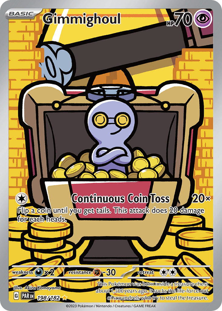Gimmighoul Pokémon card