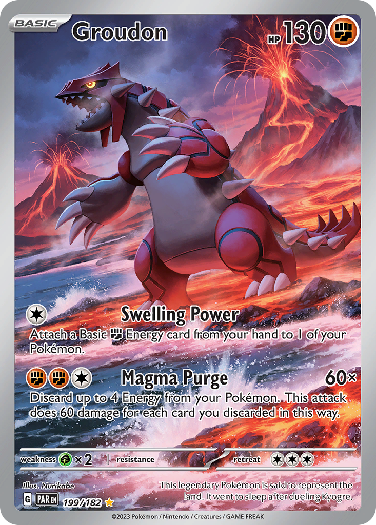 Groudon Pokémon card
