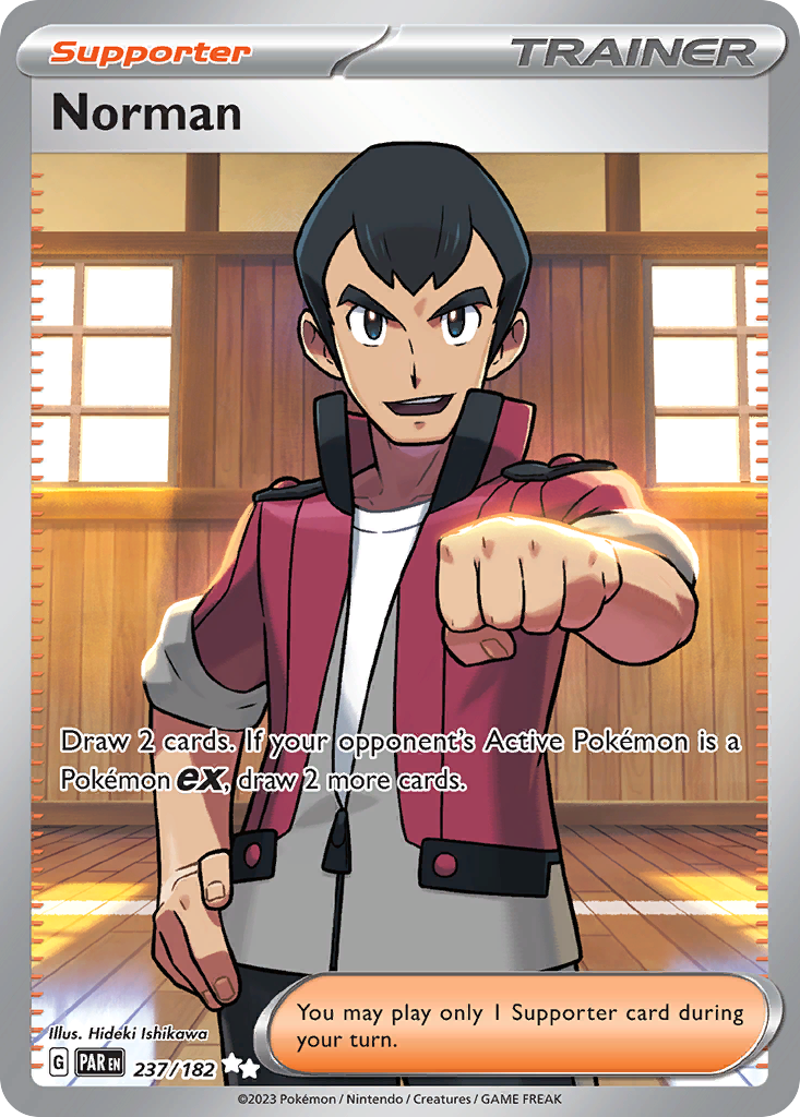 Norman Pokémon card
