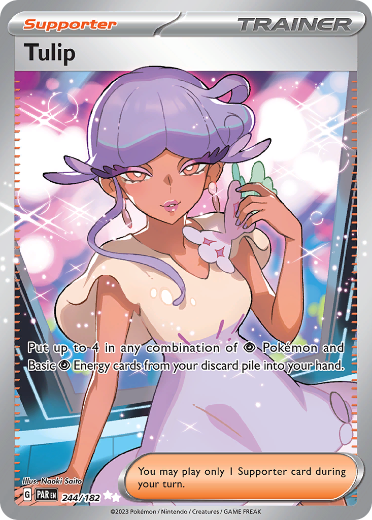 Tulip Pokémon card