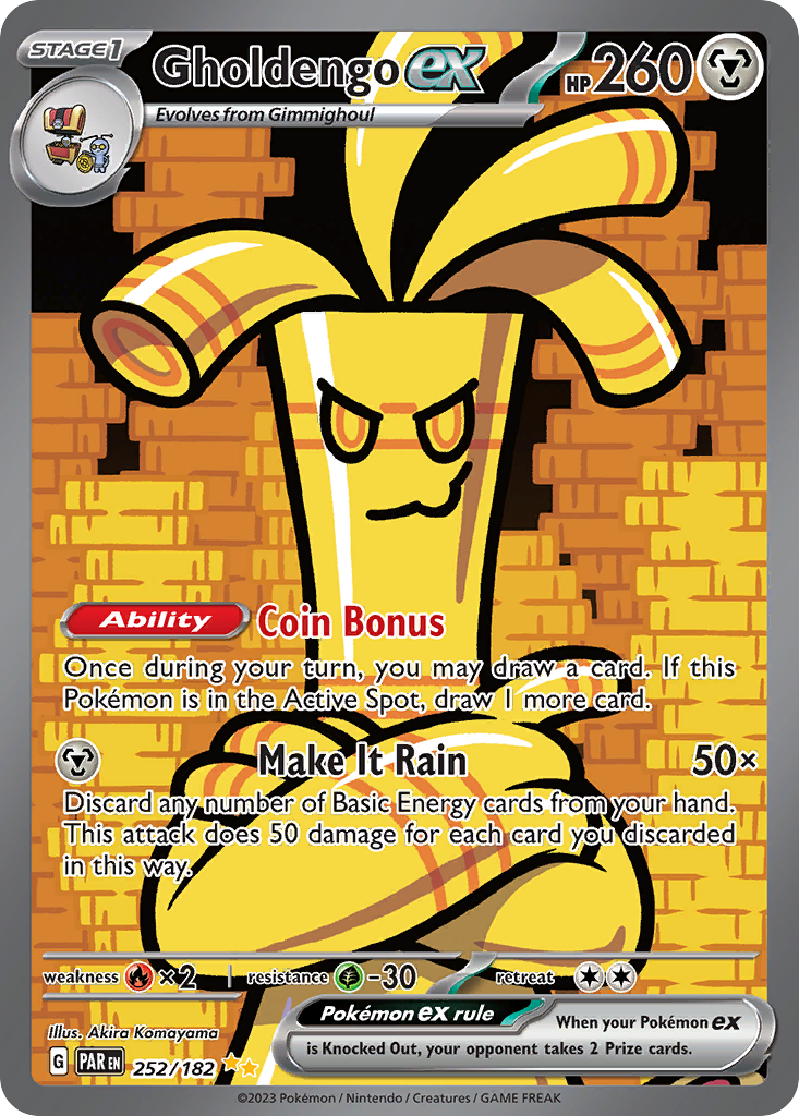 Gholdengo ex Pokémon card