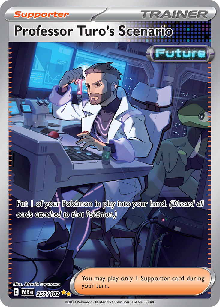 Professor Turo's Scenario Pokémon card