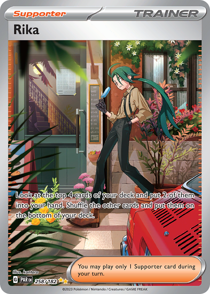 Rika Pokémon card