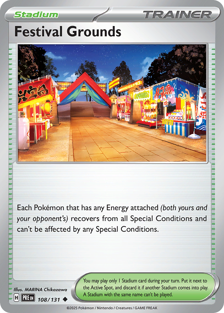 Festival Grounds Pokémon card