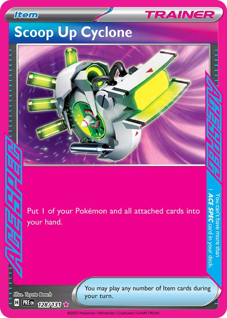 Scoop Up Cyclone Pokémon card