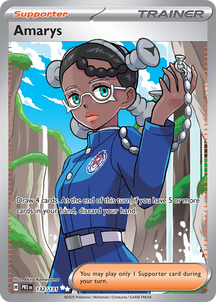 Amarys Pokémon card