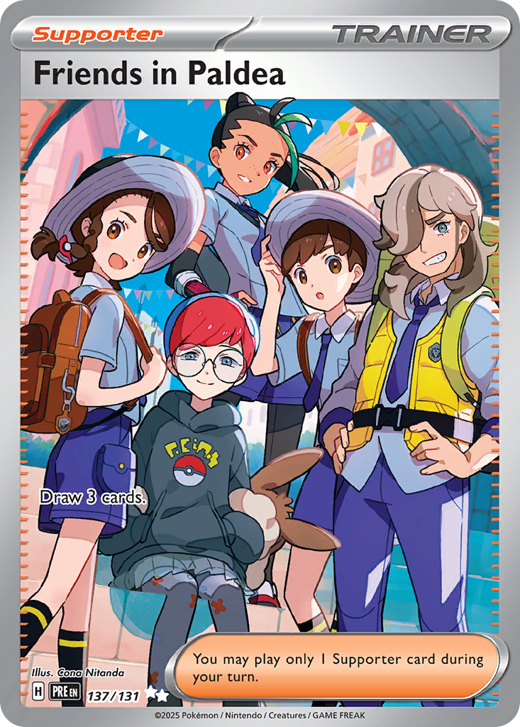 Friends in Paldea Pokémon card