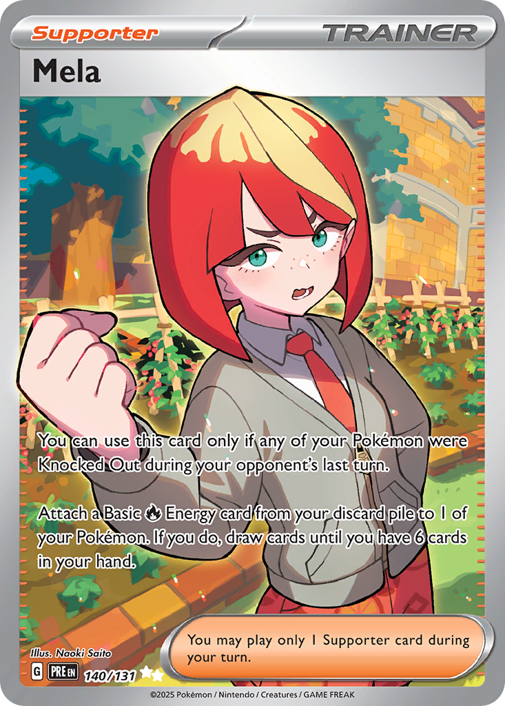 Mela Pokémon card