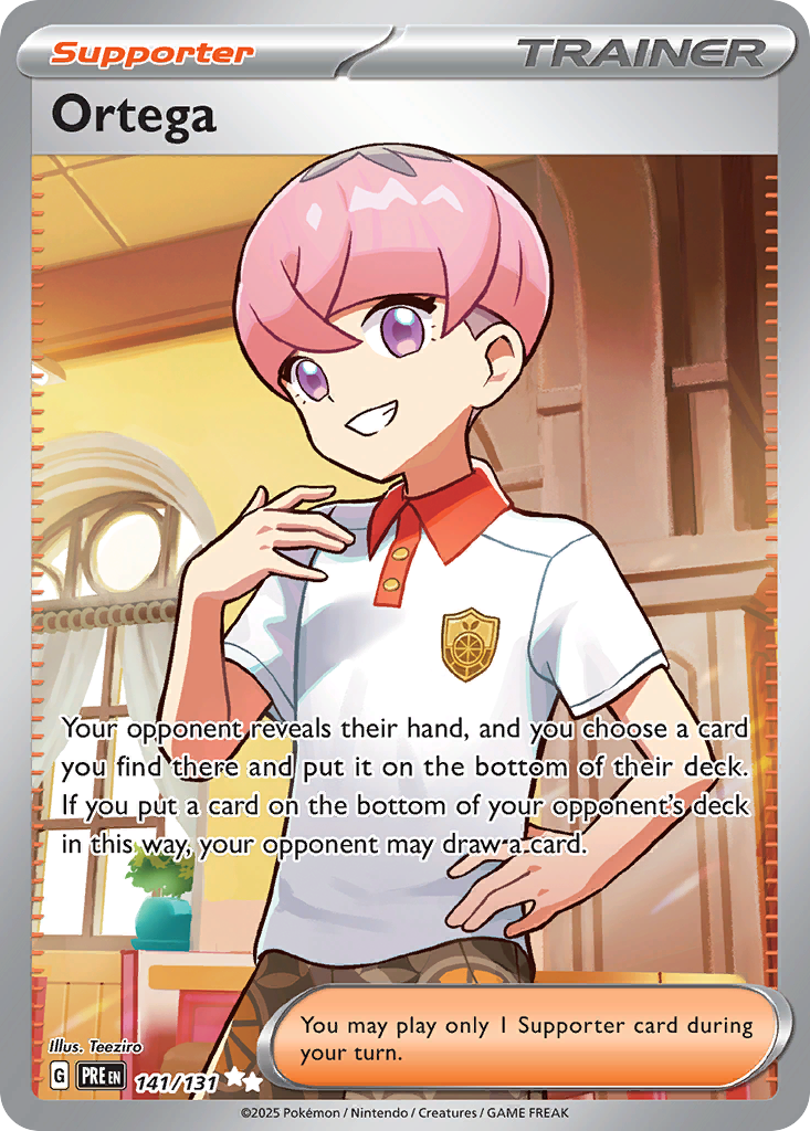Ortega Pokémon card