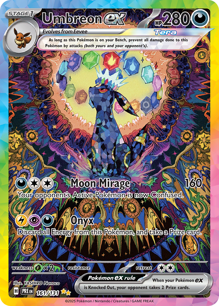 Umbreon ex Pokémon card