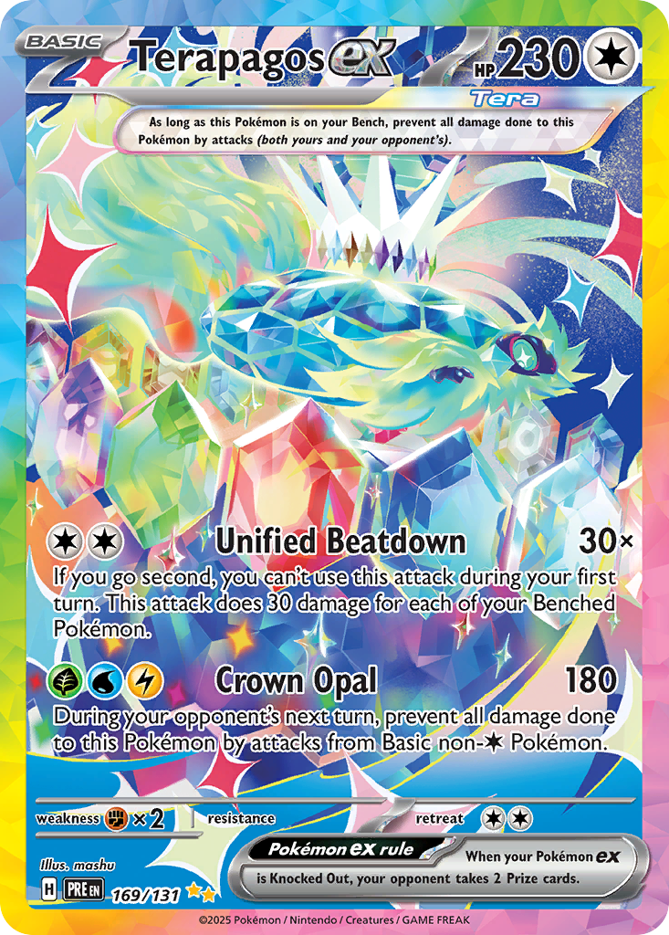 Terapagos ex Pokémon card