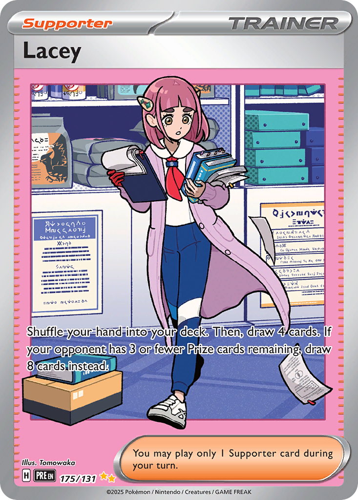 Lacey Pokémon card