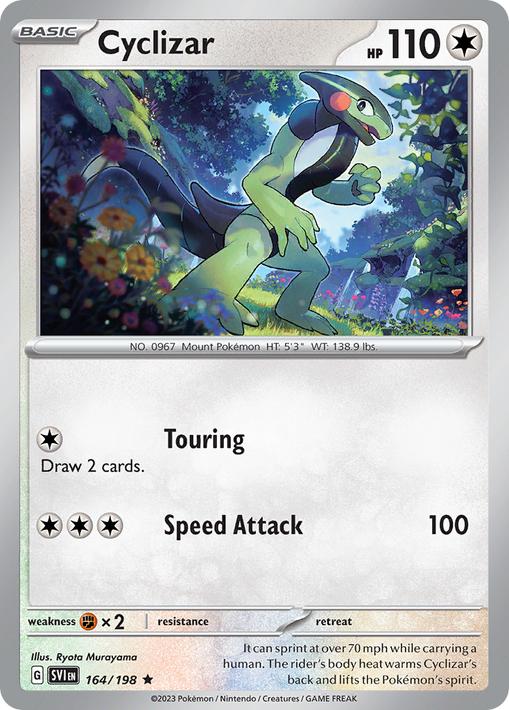 Cyclizar Pokémon card