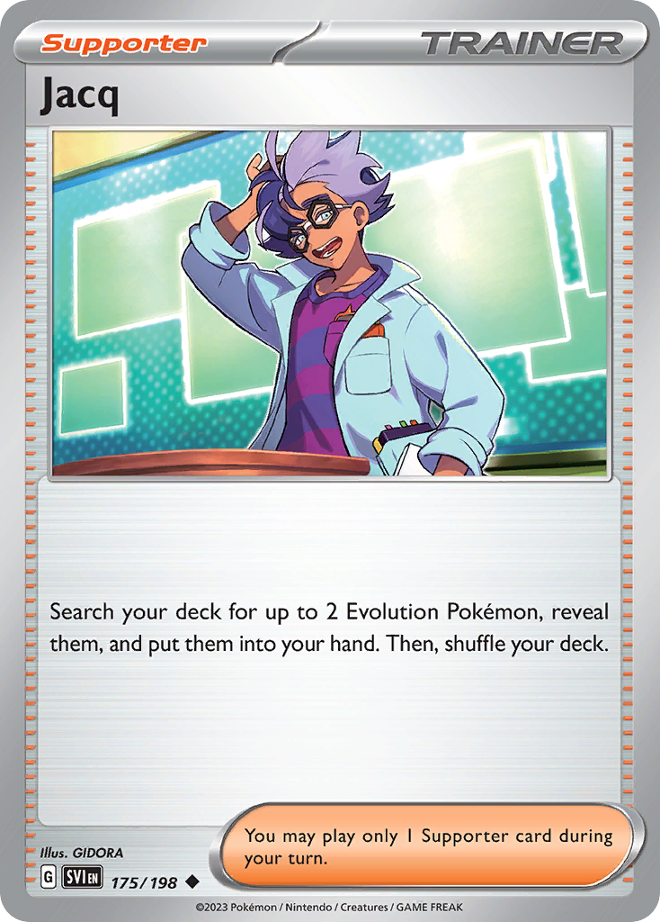 Jacq Pokémon card