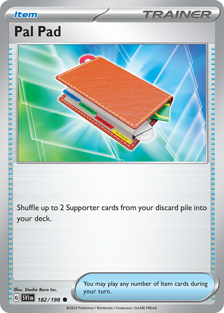 Pal Pad Pokémon card