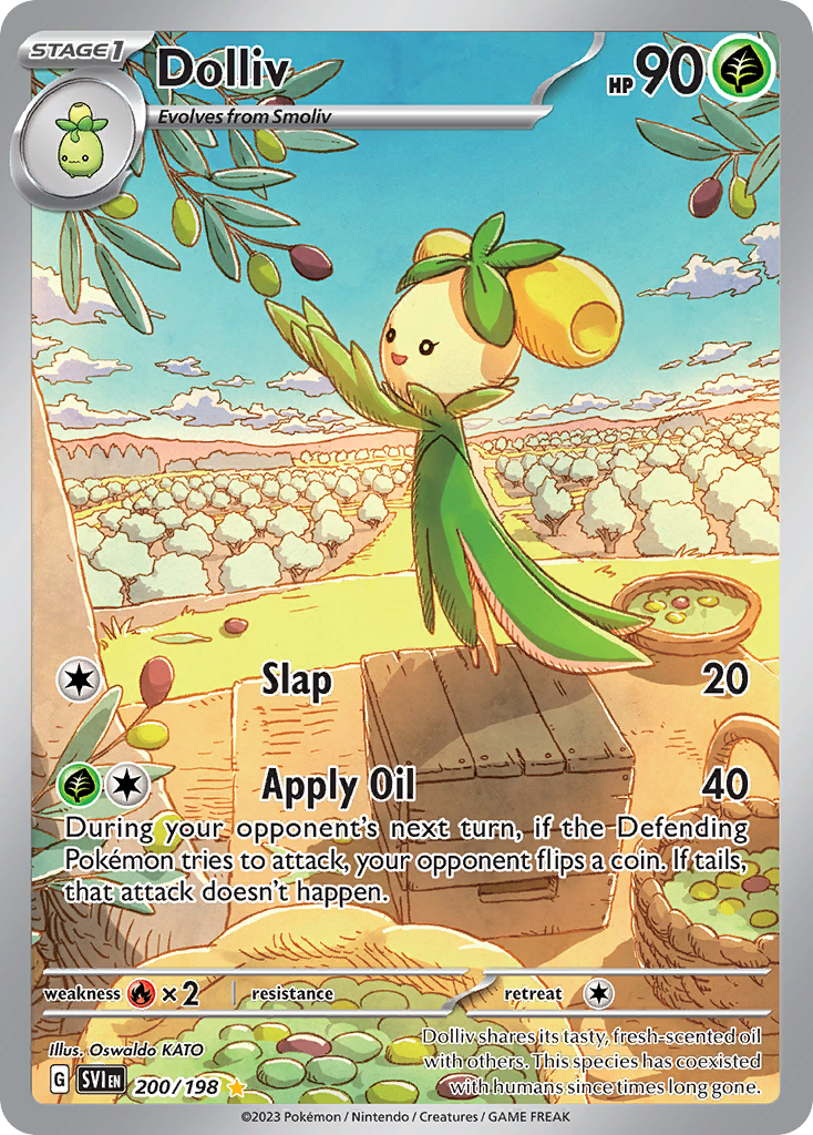 Dolliv Pokémon card