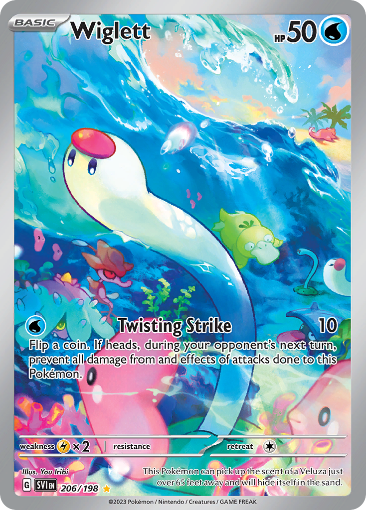 Wiglett Pokémon card