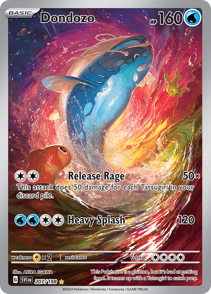 Dondozo Pokémon card