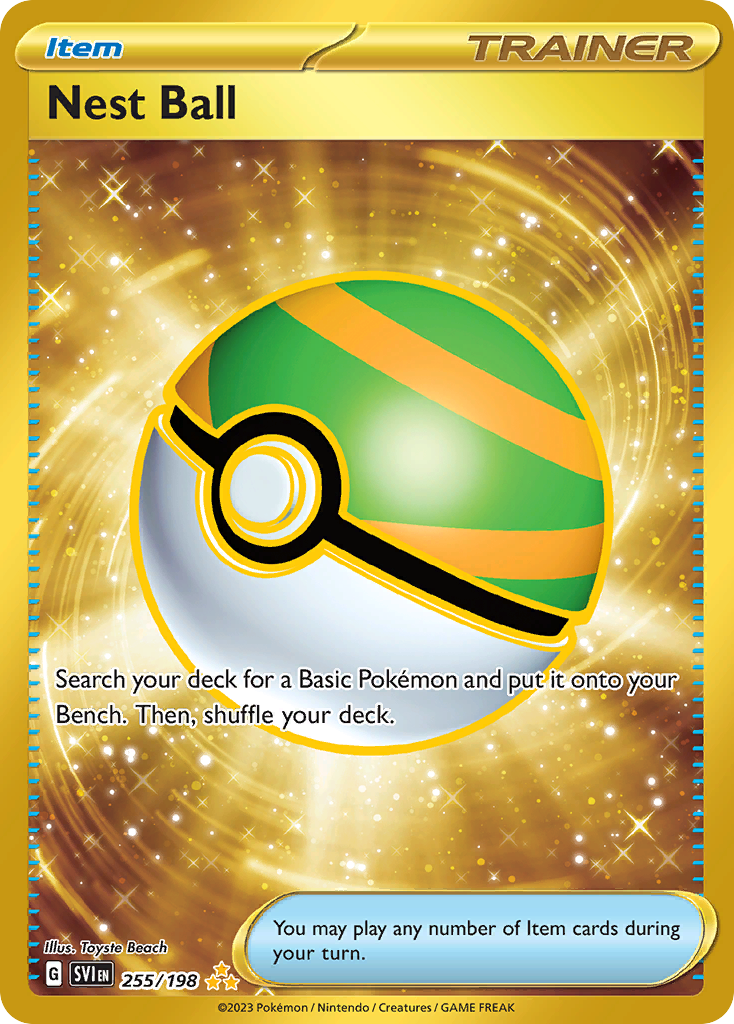 Nest Ball Pokémon card