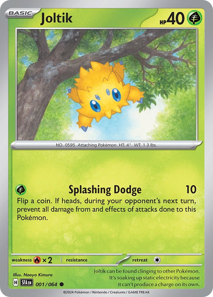 Joltik Pokémon card