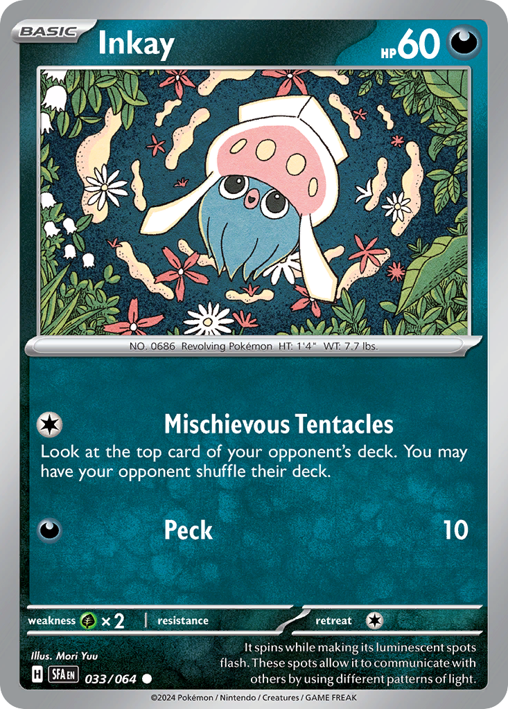 Inkay Pokémon card
