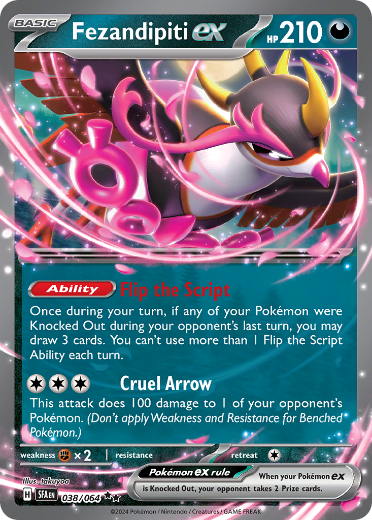 Fezandipiti ex Pokémon card
