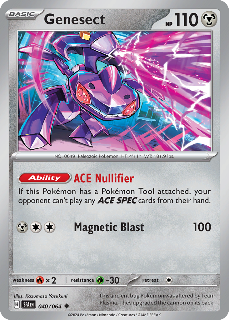 Genesect Pokémon card