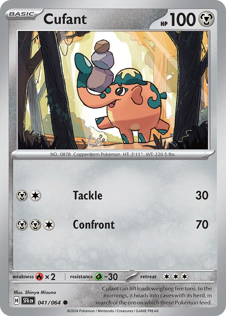 Cufant Pokémon card