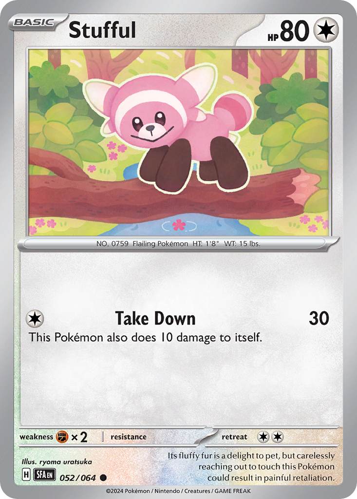 Stufful Pokémon card