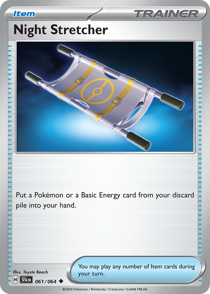 Night Stretcher Pokémon card