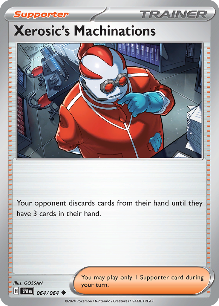 Xerosic's Machinations Pokémon card