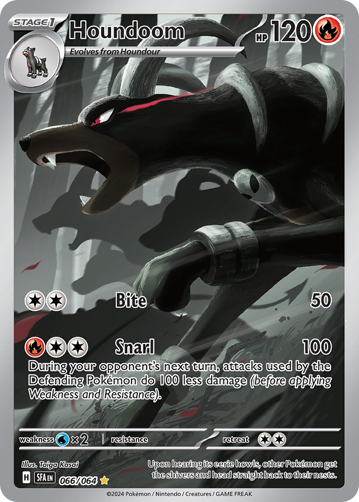 Houndoom Pokémon card