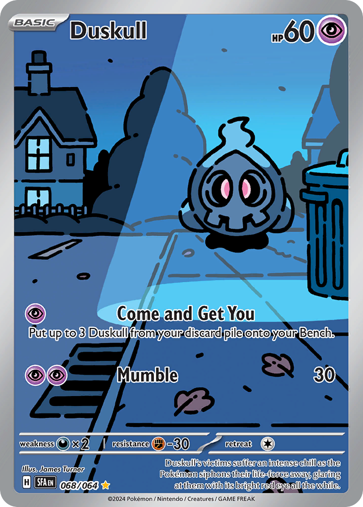 Duskull Pokémon card