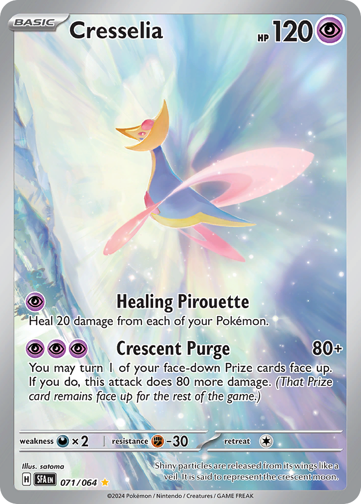 Cresselia Pokémon card