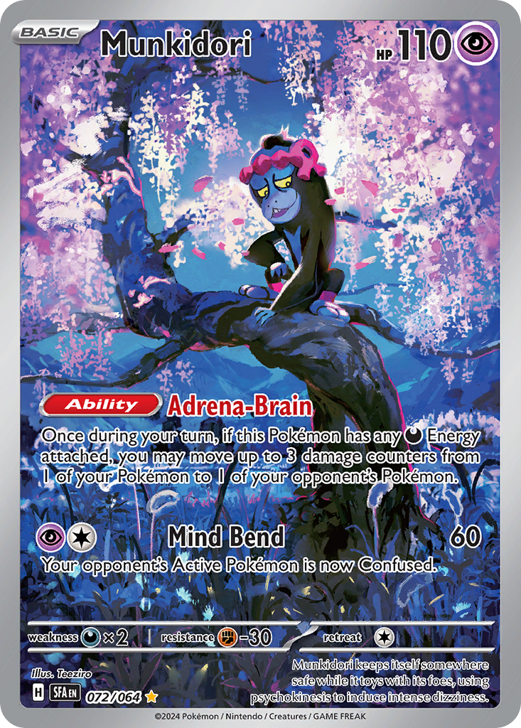 Munkidori Pokémon card