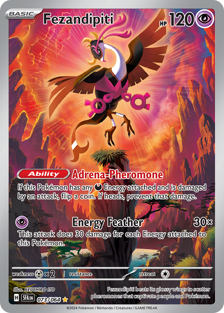 Fezandipiti Pokémon card