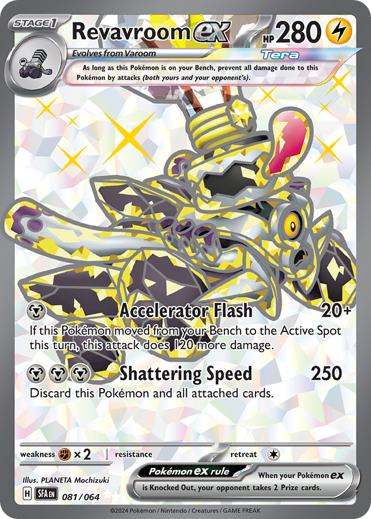 Revavroom ex Pokémon card