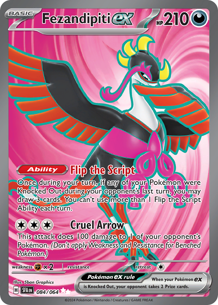 Fezandipiti ex Pokémon card