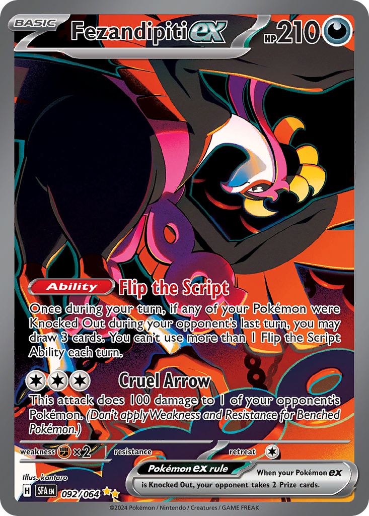 Fezandipiti ex Pokémon card