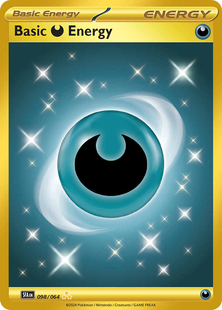 Basic Darkness Energy Pokémon card